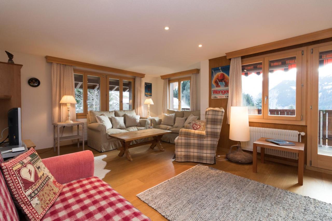 Chalet Eigersunne 2 Wengen Extérieur photo