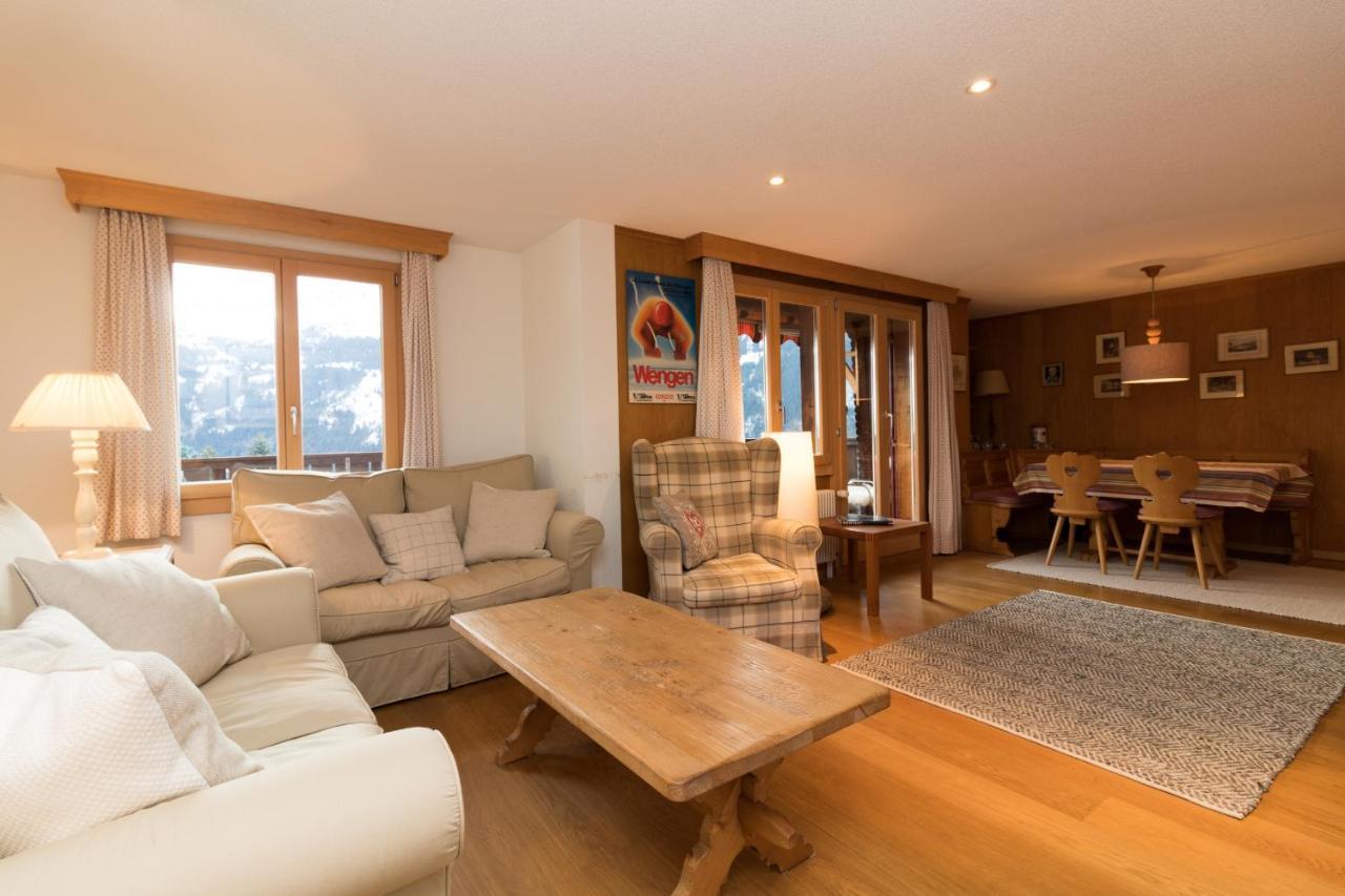Chalet Eigersunne 2 Wengen Extérieur photo