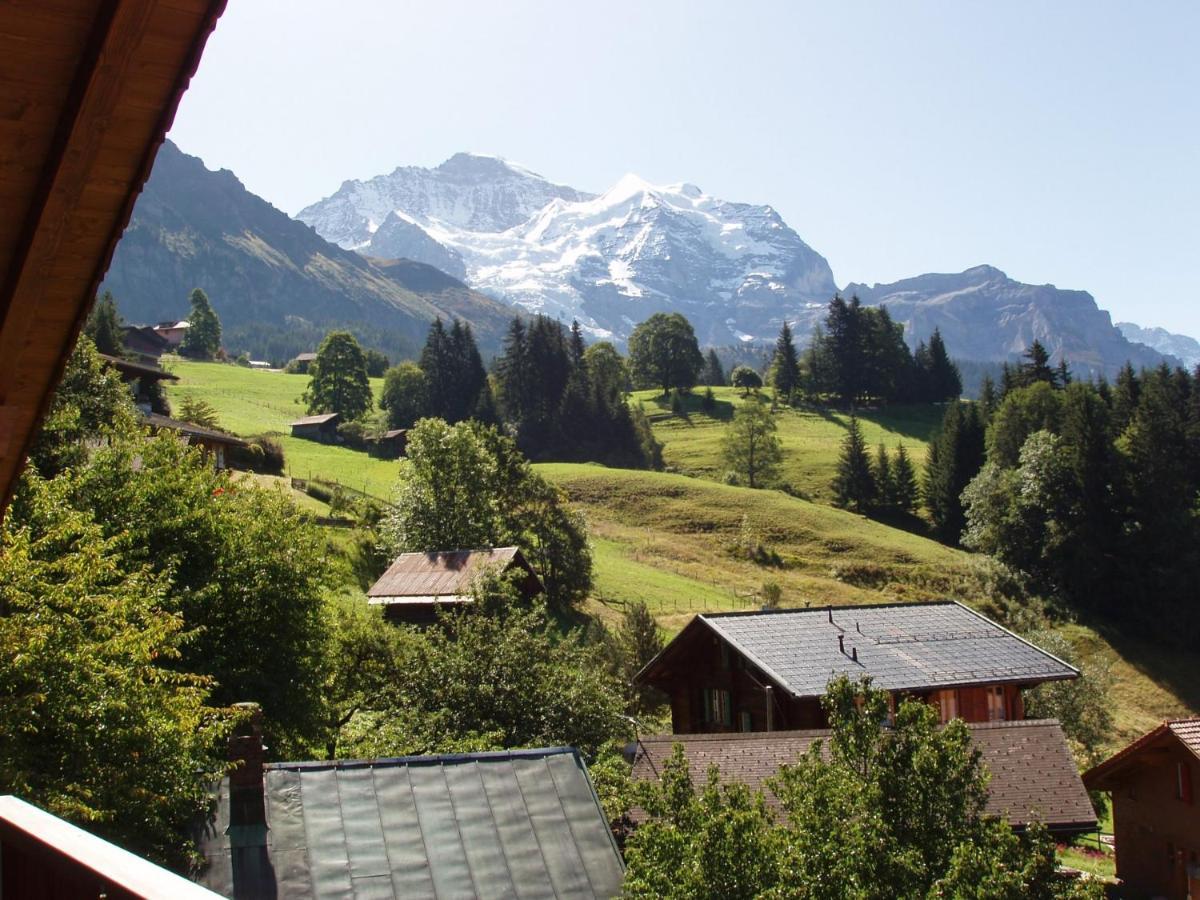 Chalet Eigersunne 2 Wengen Extérieur photo