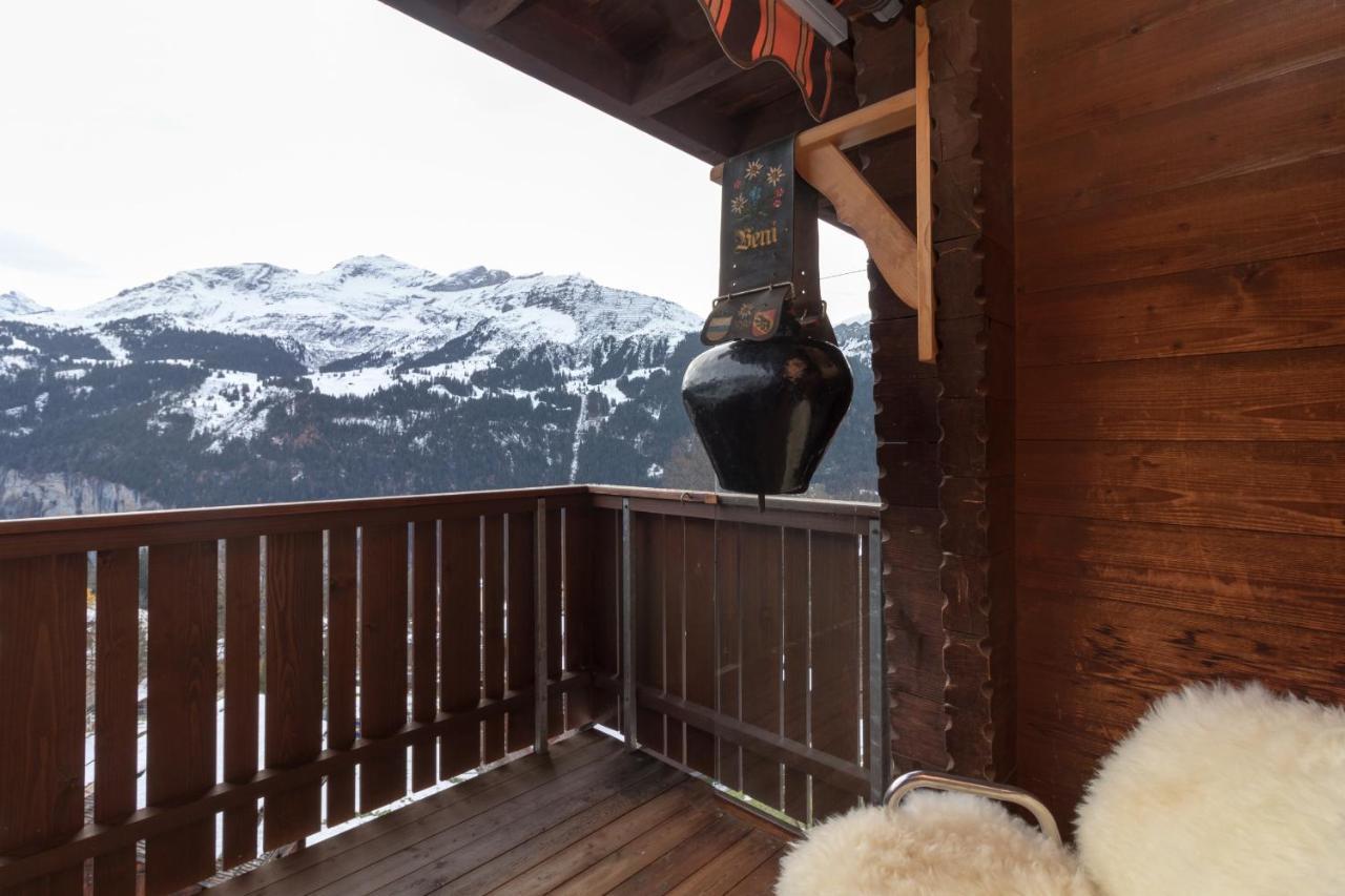 Chalet Eigersunne 2 Wengen Extérieur photo