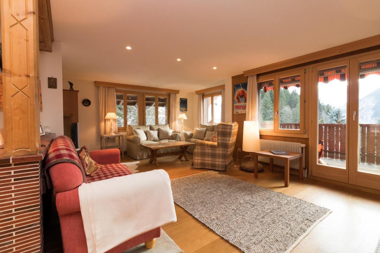 Chalet Eigersunne 2 Wengen Extérieur photo